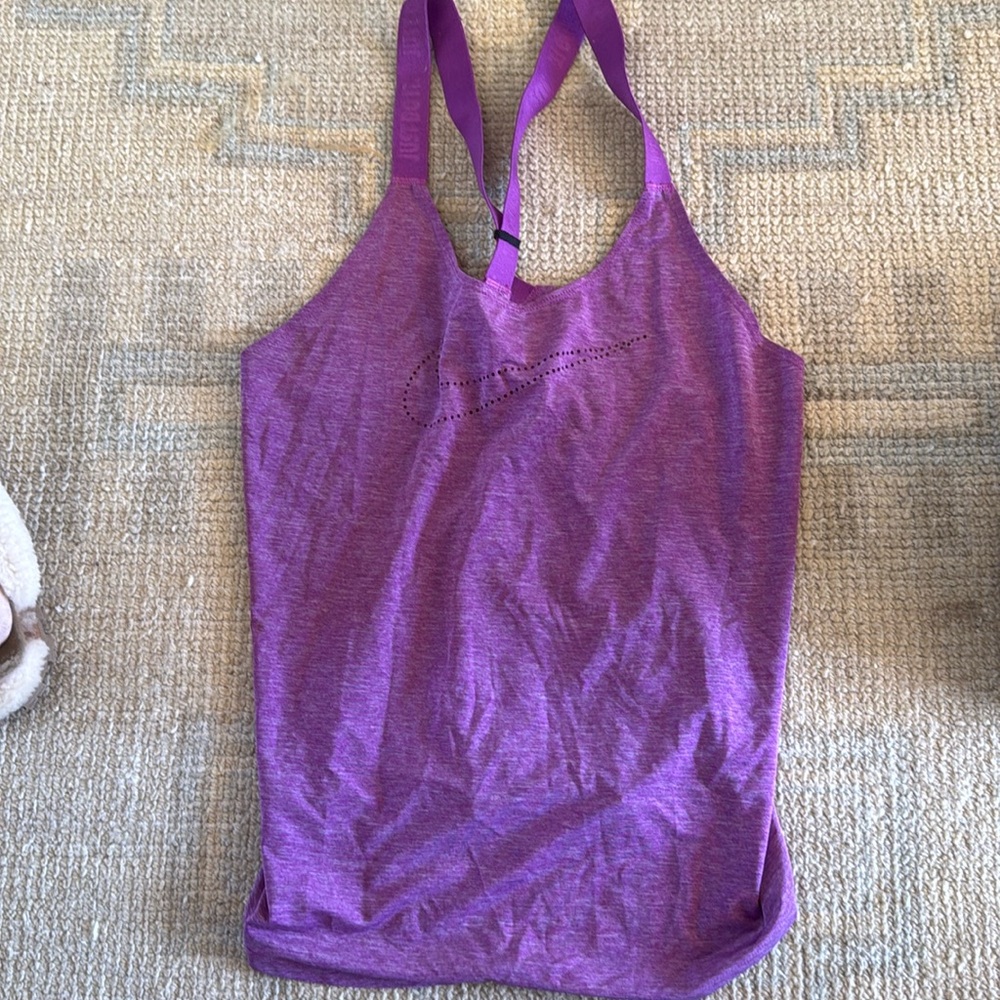 Purple tank